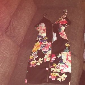 Only worn once , dress is in perfect condition .